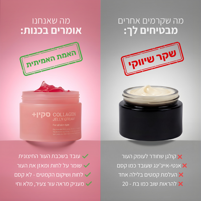 קרם סקין+ לשיפור מראה העור